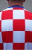 hrvatski nogometni dres, crvene kockice / Croatian Football Jersey , Croatian checkerboard