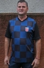 hrvatski nogometni dres, tamni / Croatian football jersey, black