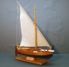 murterska gajeta, drvena maketa / Mureterska Gajeta, wooden boat model