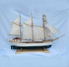 školski brod Jadran, drvena maketa / Jadran-Training Ship, wooden boat model