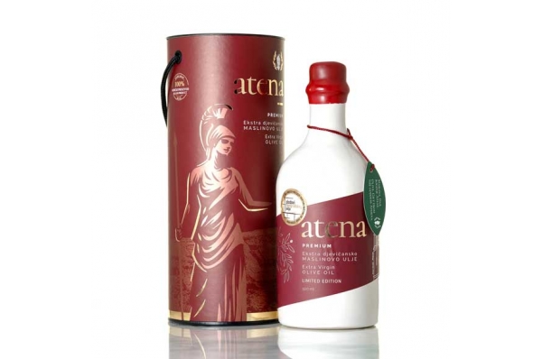 Atena-premium maslinovo ulje u ruljcu /Atena premium olive oil 05l in a box
