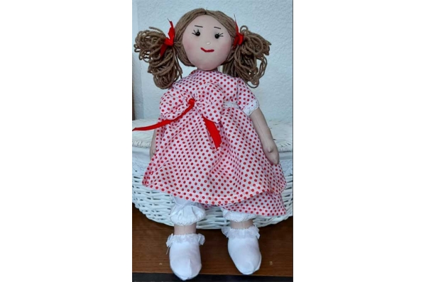 dječja platnena lutka/ Children's cloth doll