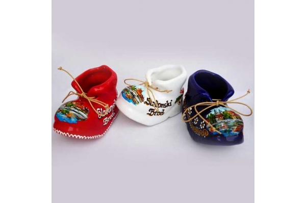 keramičke cipelice, za čačkalice / Ceramic Shoe- toothpick container