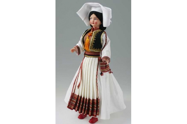 ženska lutka-Konavle /female doll, Konavovka