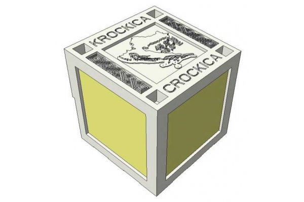 osnovna hrvatska kockica-Krockica/ basic croatian cube -KROCKICA